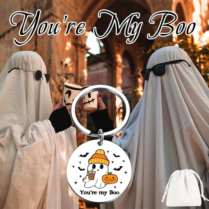 Sereney Valentines Gifts 2PCS Boo Basket Stuffers for Him Her, Pumpkin Decorationsas Boo Basket Items Women, Spooky Basket Stuffers for BFF Bestie Friend Boys Girls Husband Girlfriend Wife Anniversary Birthday Valentines Gifts - Image 4